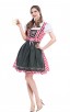 Womens German Bavarian Beer Wench Carnival Halloween Costume Maid Outfit