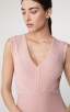 Herve Leger Icon Plunging V Mini Dress