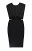 Herve Leger Sexy v-Neck Backless Bandage Dress