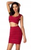 Herve Leger Bandage Dresses Two Piece Red Club Party Dress