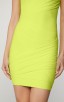 Herve Leger Tulle Bandage Ruched Mini Dress