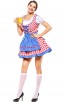 Oktoberfest Dirndl Dress Short Sleeve Mini Dress