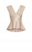 Herve Leger Metallic Two Piece Bandage Dress