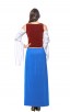 Womens Long Elegant Dress Oktoberfest Fraulein Costume