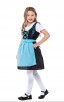 Girls German Dirndl Dress Oktoberfest Fraulein Costume 