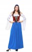 Womens Long Elegant Dress Oktoberfest Fraulein Costume