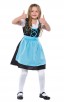 Girls German Dirndl Dress Oktoberfest Fraulein Costume 