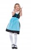 Girls German Dirndl Dress Oktoberfest Fraulein Costume 