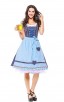 Womens Fraulein Costume for Bavarian Oktoberfest 