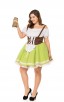 Plus Size Oktoberfest Waitress Party Dress