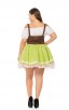 Plus Size Oktoberfest Waitress Party Dress