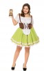 Plus Size Oktoberfest Waitress Party Dress