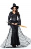 Halloween Costumes Black Witch Cosplay Costume