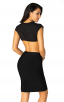 Herve Leger Sexy v-Neck Backless Bandage Dress