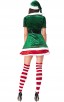 Christmas Elf Costume Woman Party Cosplay Sets 