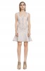 Herve Leger Katrina Lace-Up Grommet Dress