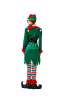 Ladies Christmas Elf Cosplay Costumes Set (7 Pcs. Per Set) 