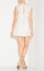 Herve Leger Ksenia Pointelle Crochet Fringe Dress 