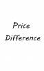 Price Difference