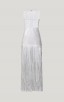 Herve Leger Foil Fringe Dress