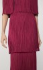 Herve Leger Inge Sleeve Tiered Gown