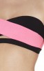 Herve Leger Bandage Dresses Strapless Bandage Bikini Black Pink Bicolor