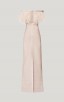 Herve Leger Ostrich Feather Bandage Gown