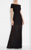 Herve Leger Black Breanna Signature Essentials Dress