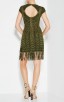 Herve Leger Kale Haylee Eyelet Fringe Dress