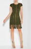 Herve Leger Kale Haylee Eyelet Fringe Dress