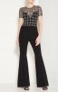 Herve Leger Marianna Caged Mesh Jumpsuit