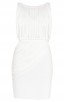 Herve Leger Leilei Draped-Bandage Dress