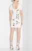 Herve Leger Cambree Diamond Quilting Beaded Dress