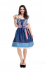 Womens Dress Traditional Dirndl Blouse Apron Outfit