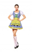 Oktoberfest Dirndl Dress Short Sleeve Mini Dress