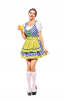 Oktoberfest Dirndl Dress Short Sleeve Mini Dress