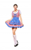 Oktoberfest Dirndl Dress Short Sleeve Mini Dress
