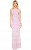 Herve Leger Cutouts Alejandra Pointelle Pink