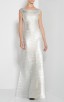Herve Leger Gold Sophia Metallic Bandage Gown