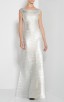 Herve Leger Gold Sophia Metallic Bandage Gown