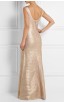 Herve Leger Gold Sophia Metallic Bandage Gown