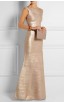 Herve Leger Gold Sophia Metallic Bandage Gown