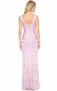 Herve Leger Cutouts Alejandra Pointelle Pink