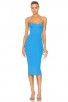 Blue Suspender Bandage Dress