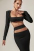 Women's Long Body Fit Sexy Dress