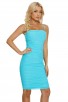 Sky Blue Sexy Sleeveless Sling Bandage Dress