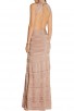 Herve Leger Blush Alondra cutout bandage gown