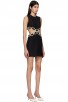 Black Short Cutout Bandage Dress