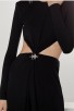 Sexy Backless Comfortable Black Jumpsuit