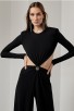 Sexy Backless Comfortable Black Jumpsuit